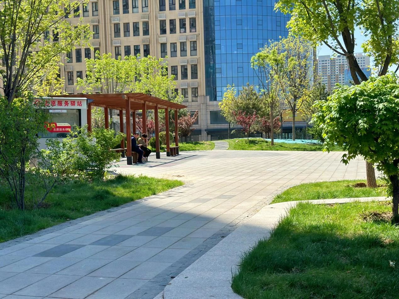 太原迎泽区郝庄镇：开门见景“小游园”，下楼体验“微幸福”