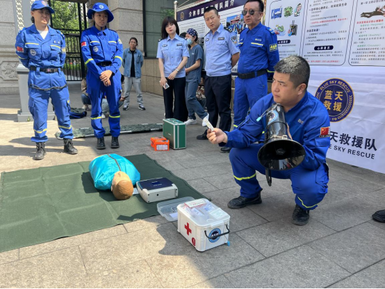 山西介休公安东南所：警民联动强演练  安全知识入民心