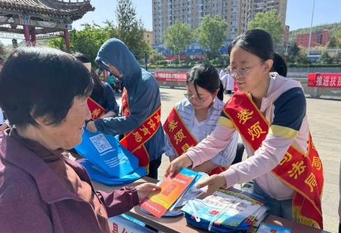 太原娄烦县司法局开展“科技助残  共享美好生活”暨《民法典》宣传活动