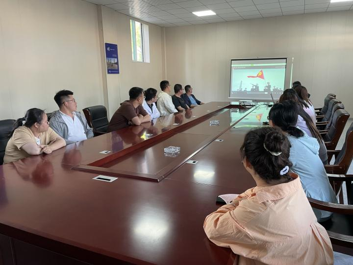 太原市政集团八公司组织团员开展《青春逢盛世奋斗正当时》主题团日活动