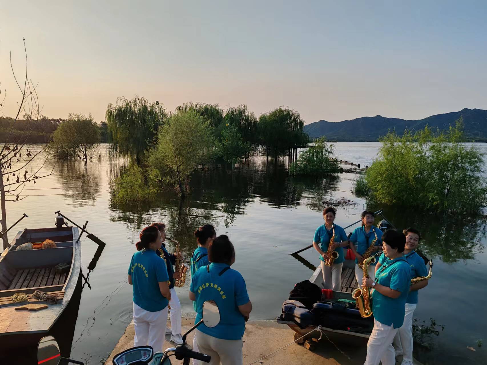 太原晋源区老年乐队：萨克斯管吹出多彩生活