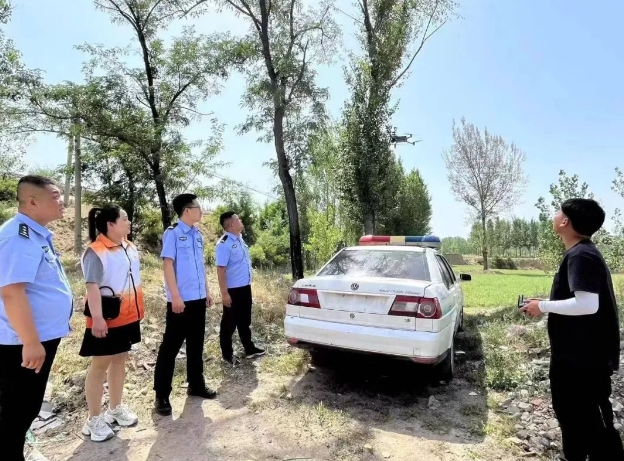 陆空联动，共护净土！临汾洪洞公安持续开展禁种铲毒工作