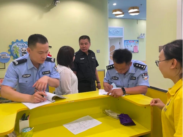 山西灵石县公安局开展托育机构安全检查