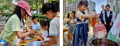 太原万柏林区长风西街街道：梦幻童年  童趣无限