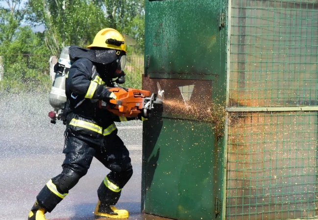 立足实战强技能  以赛促训谋打赢——朔州消防支队组织开展大练兵阶段性考核工作