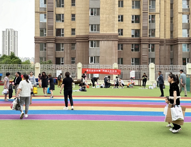 太原杏花岭区享堂街道：趣享童萌市集，共建五彩家园