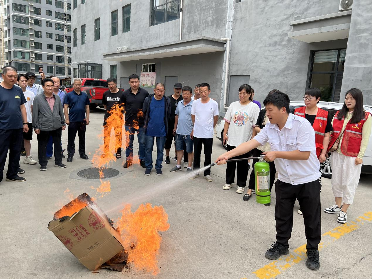 太原万柏林区义井东社区：畅通生命通道  筑牢安全防线