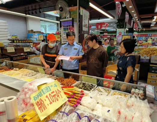 太原万柏林区市场监督管理局开展端午节前食品安全检查