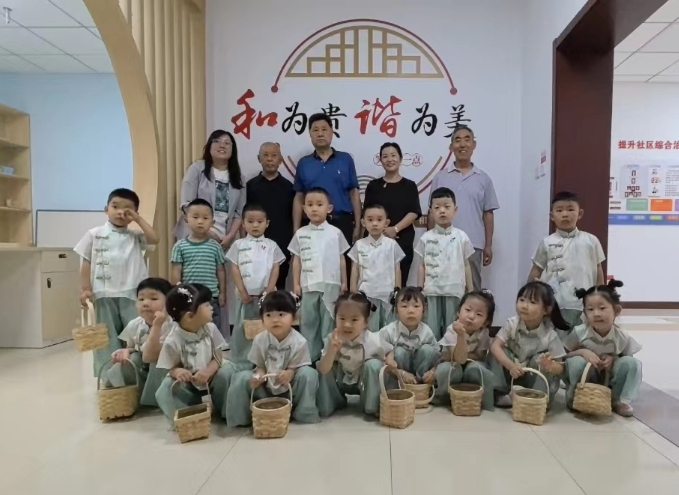 太原晋源区：童心粽情暖端午  敬老爱党共传承