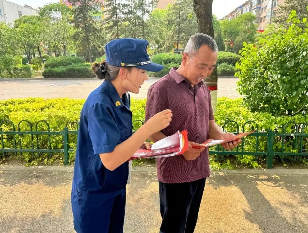 朔州：端午佳节“粽”飘香   消防宣传送安康