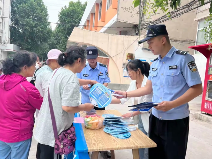 反诈宣传进社区，警民联手守护“钱袋子”——长治市公安局五马分局联合淮海社区开展反