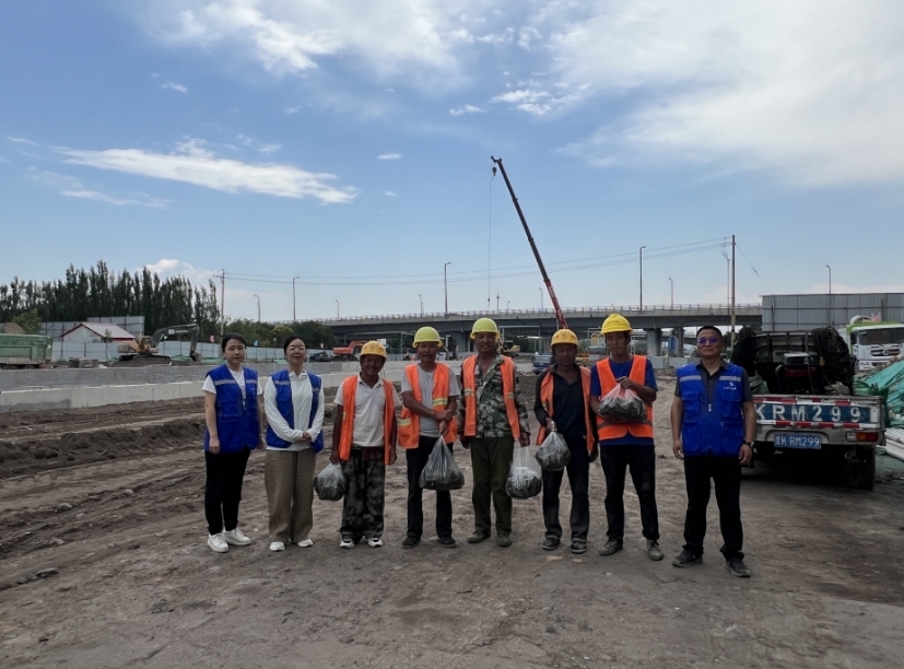 太原市政集团四公司：浓情粽香迎端午  工地慰问暖人心