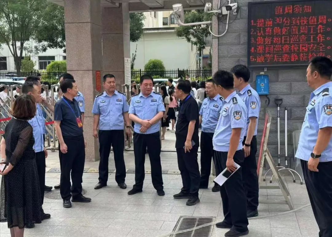 太原娄烦公安全程“参考” 圆满完成2024年中考安保任务