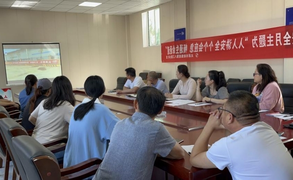 太原市政集团八公司团支部开展“人人讲安全  个个会应急”安全生产月活动