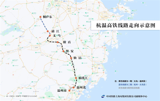 浙江省内“一小时交通圈”基本形成  杭温高铁开始试运行