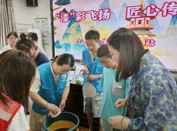 太原万柏林区小井峪街道：“漆”彩飞扬  匠心传承