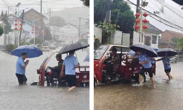 暴雨中，长治公安的“硬核”守护！