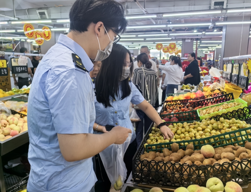 太原古交市开展中秋节期间食品安全快检保障工作