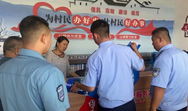 吕梁交城：民警深入社区宣传，共筑“扫黑除恶”坚固防线