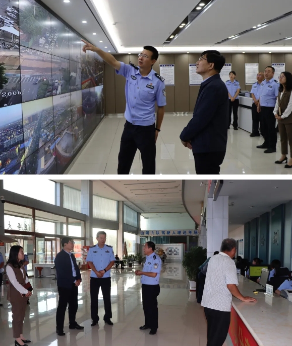 朔州山阴：郝建忠深入县交通管理大队调研督导群众身边不正之风和腐败问题集中整治工作