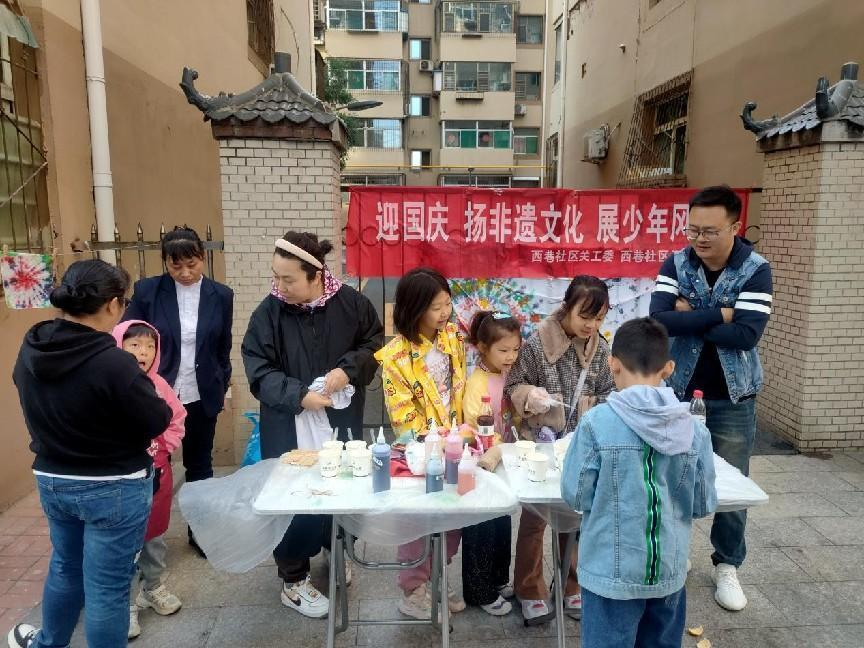 太原万柏林区和平街道：迎国庆  扬非遗文化  展少年风采