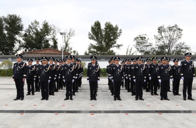 朔州怀仁市公安局开展烈士纪念日公祭活动