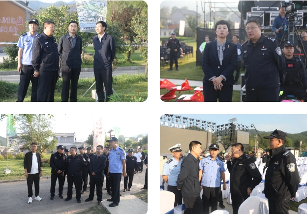 吕梁中阳公安圆满完成“诗意中国  乡约吕梁”朗诵音乐会安保任务