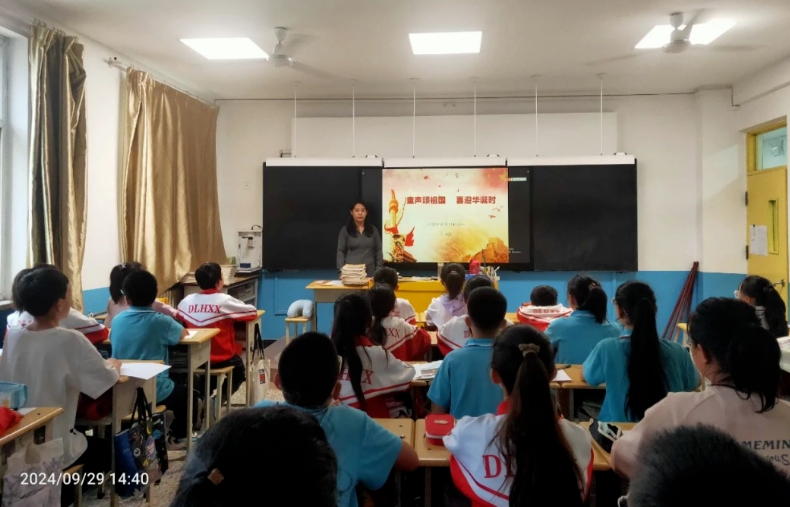 太原小店区刘家堡乡：童声颂祖国  多彩活动庆华诞
