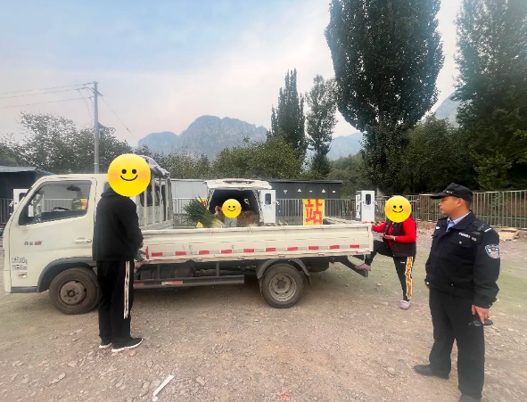 长治平顺县石城派出所调解拉货纠纷