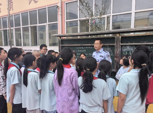 长治平顺：拉紧校园“宣传线” 织密校园“安全网”