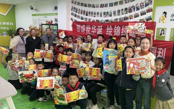 太原万柏林区西巷社区开展“贺盛世华诞  绘锦绣中国”主题绘画活动