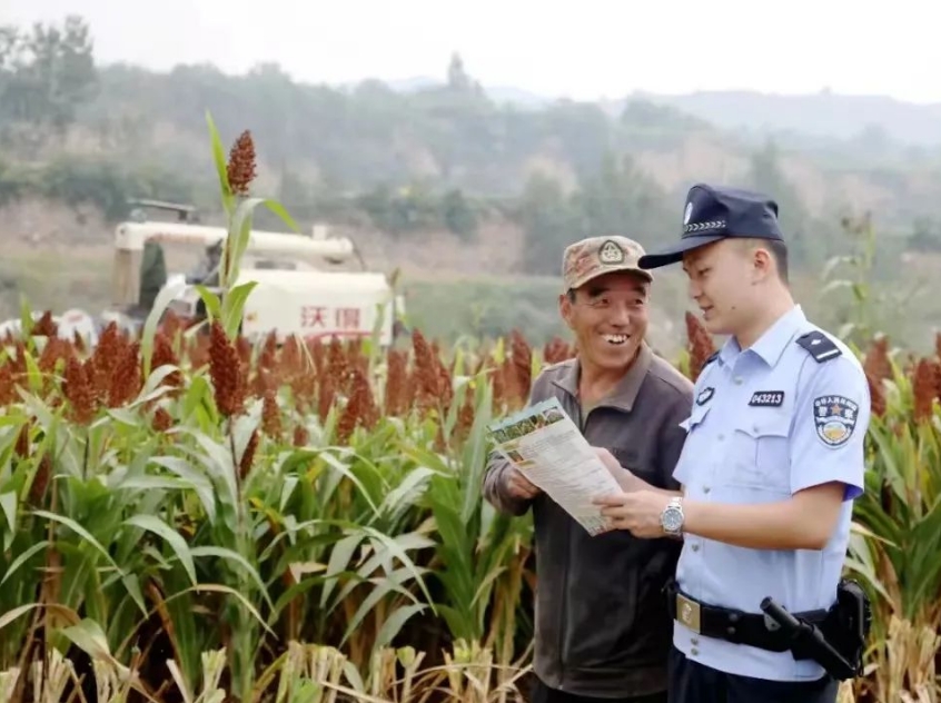 长治公安：护航金色秋收！最美“丰警”根植希望的田野