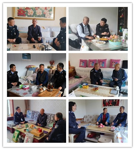 临汾安泽县公安局开展重阳节走访慰问活动