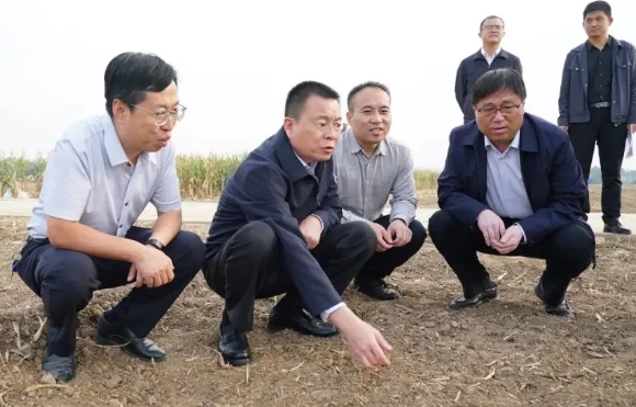 临汾曲沃：孙惠生调研秸秆禁烧与综合利用工作