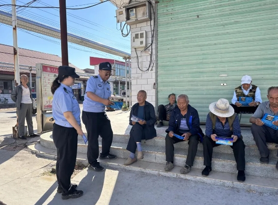 晋中太谷：“公安蓝”守护“夕阳红”