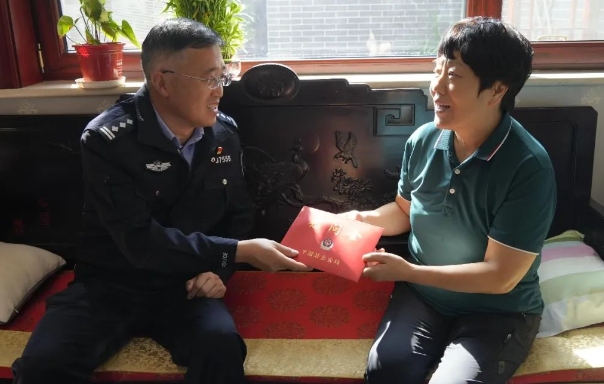 晋中平遥县公安局组织开展重阳节慰问活动
