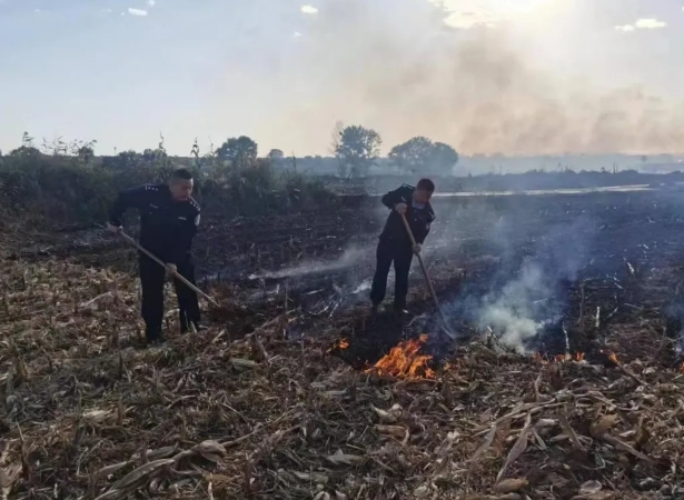 秋收农忙  防火勿忘！