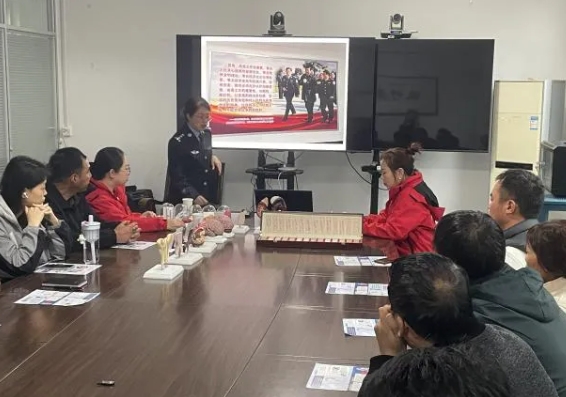 长治壶关公安：禁毒宣传进单位  干部职工齐禁毒