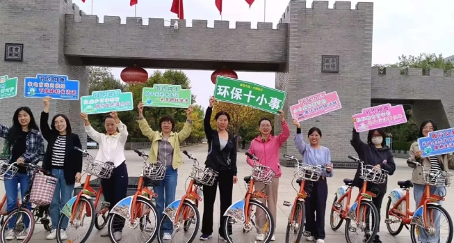 骑行逛临汾，很City！