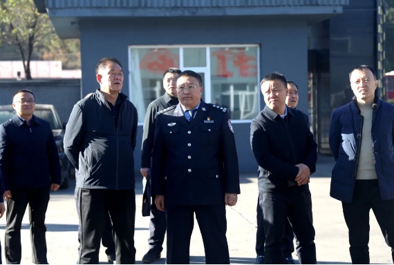 吕梁中阳县人大调研组深入中阳县公安局开展专题调研