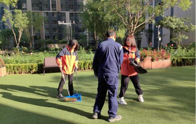太原万柏林区长风西街街道：网格携手物业  共织绿色家园
