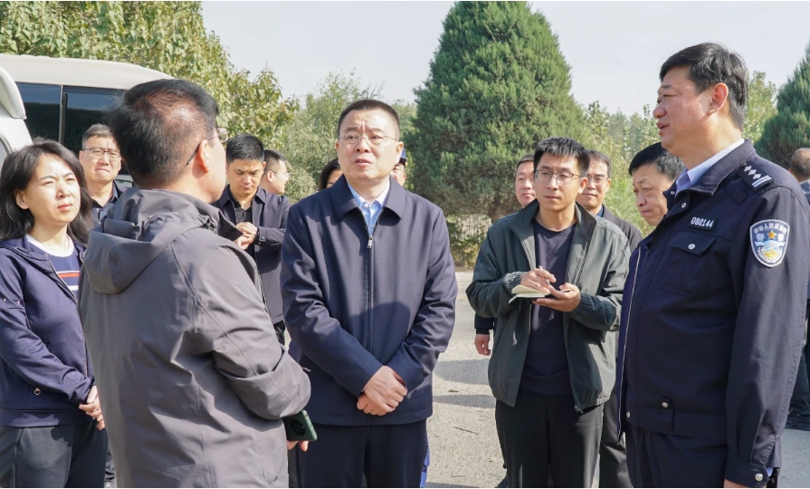 临汾曲沃：孙惠生调研生态环境保护工作