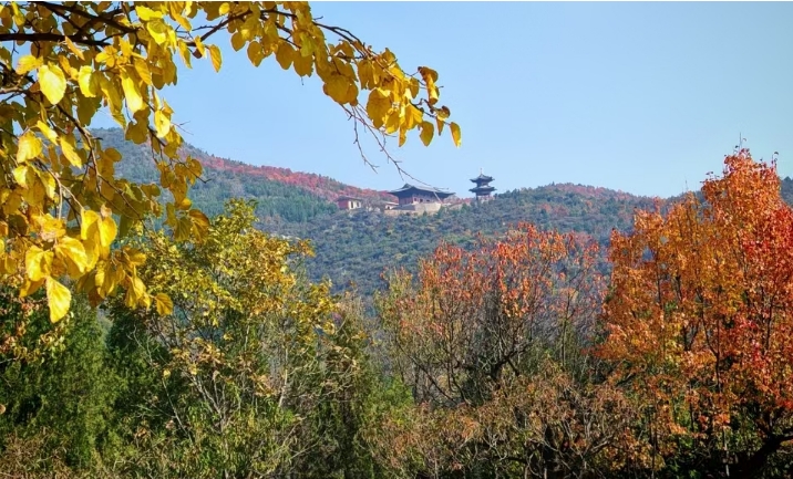 太原蒙山金秋诗韵新