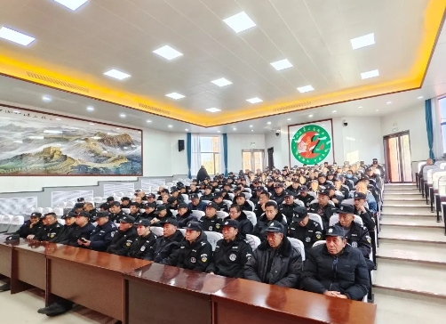 吕梁文水：警校联动  共筑校园安全防线