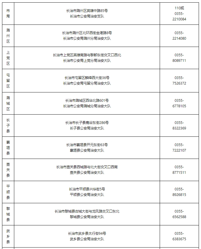 长治市公安局关于征集全市殡葬领域违法犯罪线索的通告