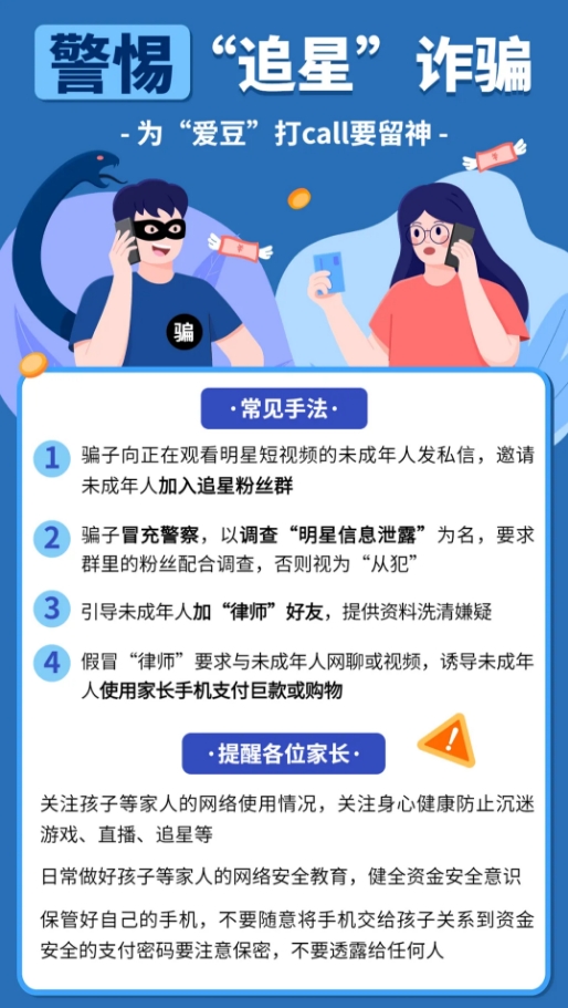 【反诈进行时】家长注意！针对学生的新型诈骗出现……