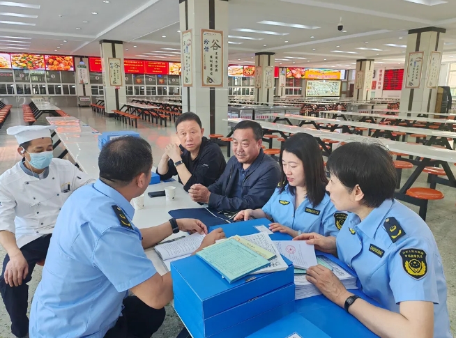 忻州市市场监管局全力守护2025年中高考食品安全