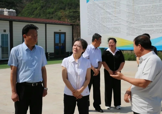 晋中市政协主席任秀红深入灵石县调研