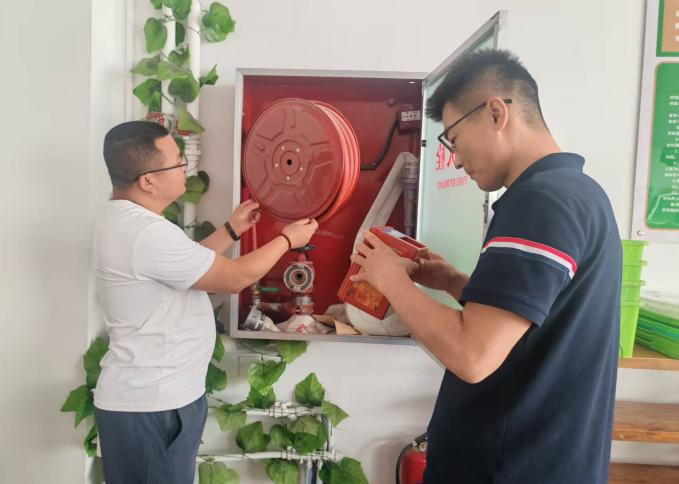 太原万柏林区民政局：炎炎夏日防火患  食堂消防要抓牢