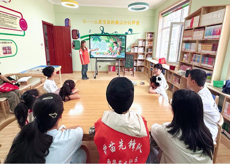 太原万柏林区南寒街道：童心制凉意  小暑传温情